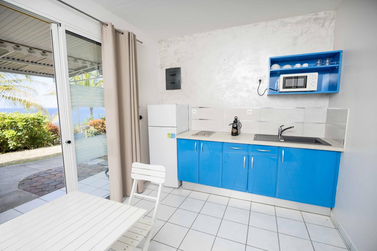 Appartement vue mer (F2)cuisine
